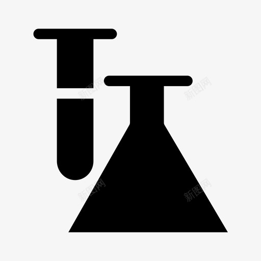化学材料医学svg_新图网 https://ixintu.com 医学 化学 材料 医学科 科学 试管 工具 元素 填充