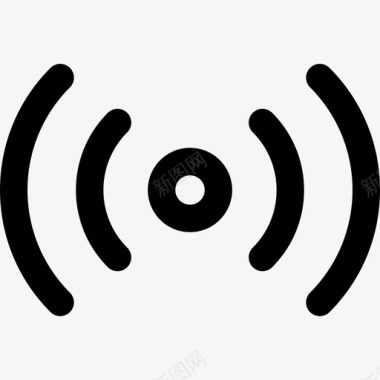 wifi信号通用接口图标图标