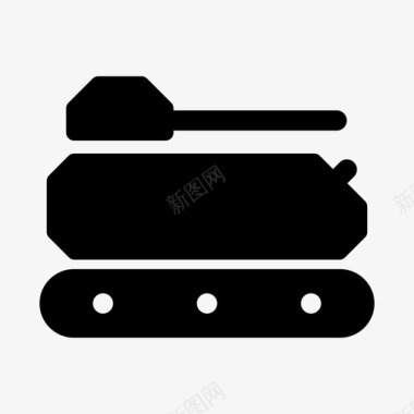 坦克军队车辆图标