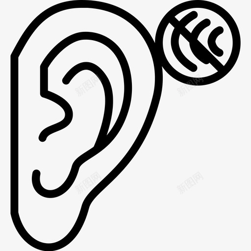 耳朵伙计聋子svg_新图网 https://ixintu.com 耳朵 伙计 聋子 健康