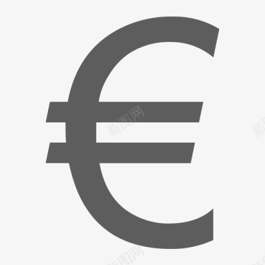 欧元的符号jrit图标
