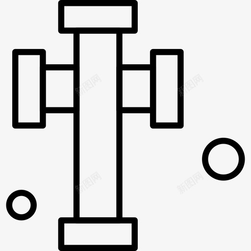 十字架基督教复活节svg_新图网 https://ixintu.com 复活节 十字架 基督教