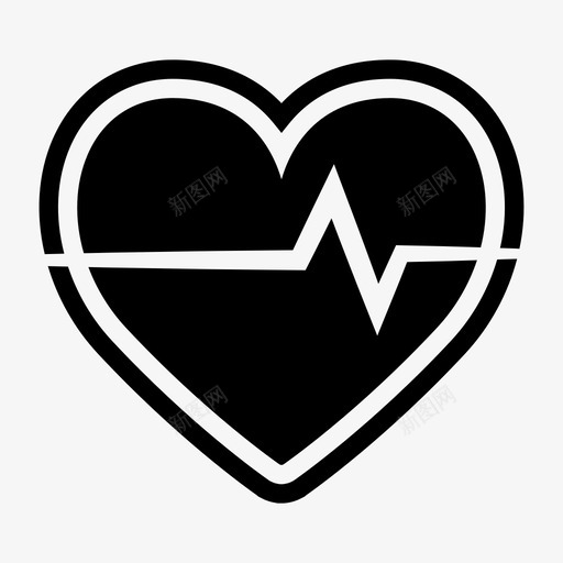心脏监护仪护理心电图svg_新图网 https://ixintu.com 心脏 监护仪 医疗 护理 心电图 医院 图标