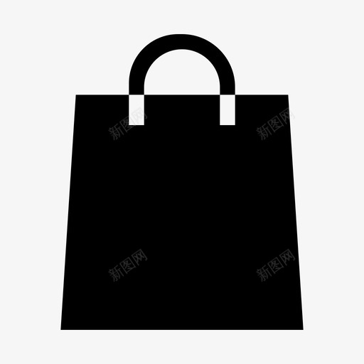 图标标签栏购物袋svg_新图网 https://ixintu.com 图标 标签 购物袋