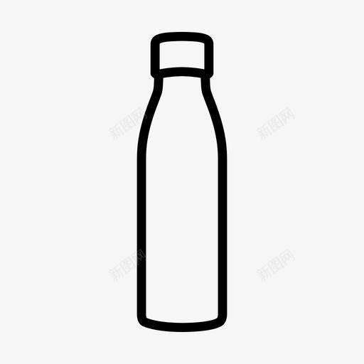 水瓶玻璃保温瓶svg_新图网 https://ixintu.com 水瓶 玻璃 保温瓶