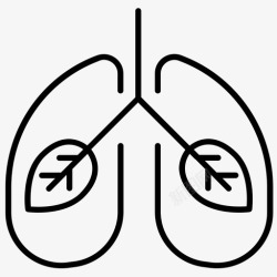 清洁肺部清洁空气呼吸新鲜高清图片