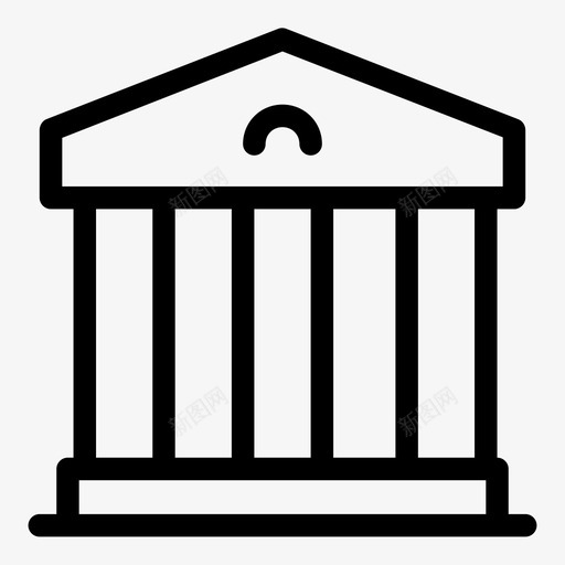 银行建筑与城市商业与金融svg_新图网 https://ixintu.com 银行 建筑 城市 商业 金融 货币