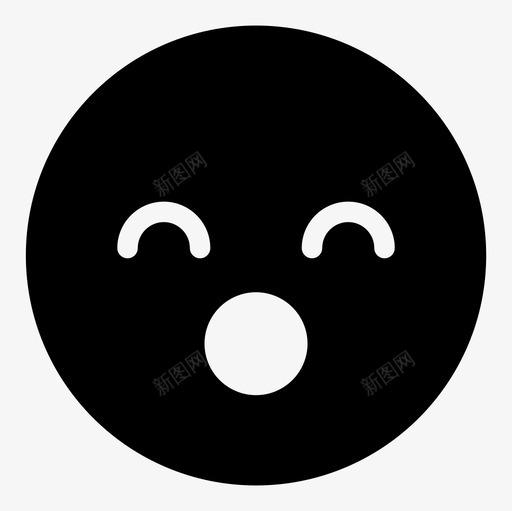 会说话的脸表情说话svg_新图网 https://ixintu.com 说话 表情 会说 脸会