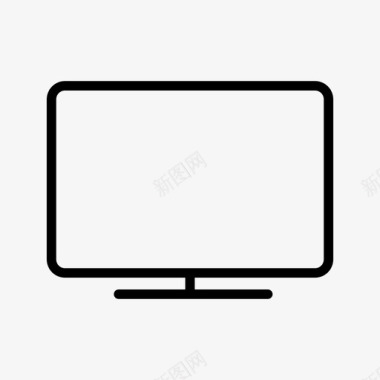显示器电脑屏幕消费电子产品图标
