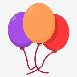 partynewyearsballon气球图标素材