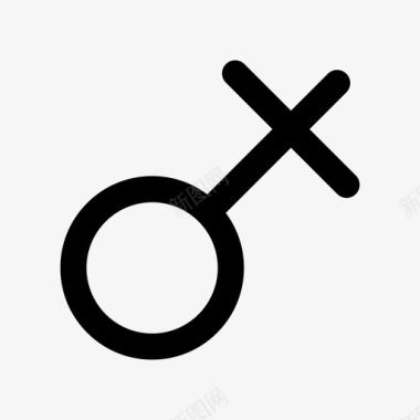 性别女生图标