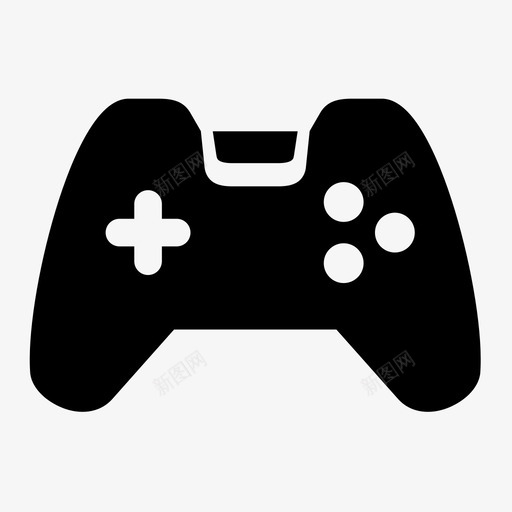 模拟棒游戏控制台游戏控制器svg_新图网 https://ixintu.com 游戏 模拟 控制台 控制器 设备 小工 工具