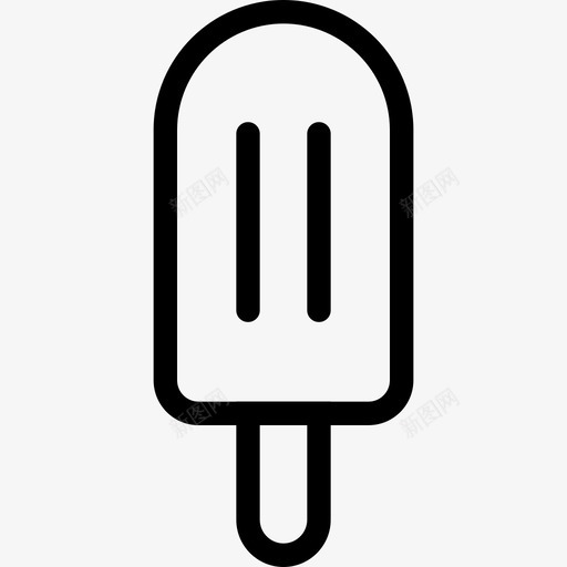 冰淇淋棒冰淇淋食品饮料svg_新图网 https://ixintu.com 冰淇淋 棒冰 食品饮料