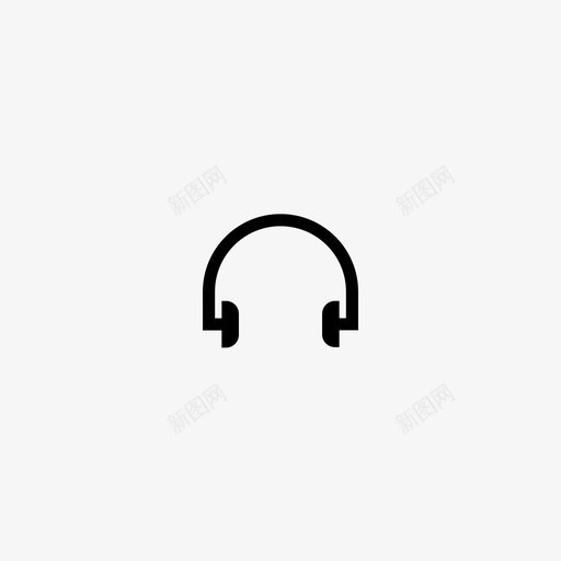 耳机80年代音频svg_新图网 https://ixintu.com 复古 耳机 年代 音频 盒式 磁带 播放器 音乐 技术