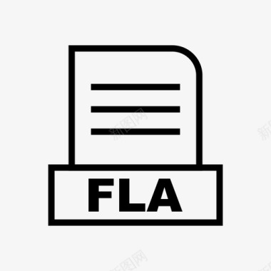 fla文档文件图标