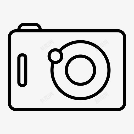 相机摄影袖珍相机svg_新图网 https://ixintu.com 相机 摄影 袖珍 设备 小工 工具