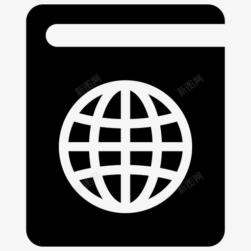 护照航班身份svg_新图网 https://ixintu.com 护照 航班 身份 旅行 签证 暑期