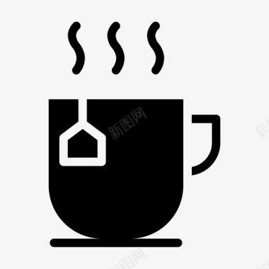 热茶饮料咖啡饮料图标