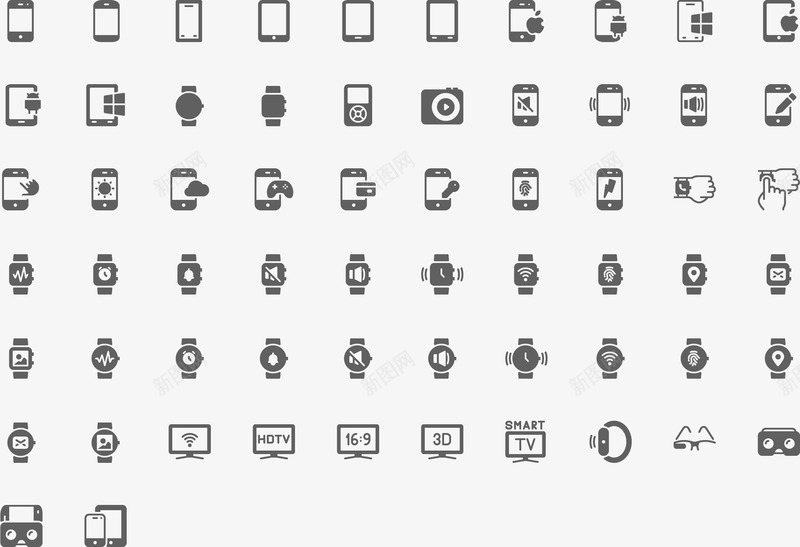 iconSmartDevices常用小图标png免抠素材_新图网 https://ixintu.com 常用 图标