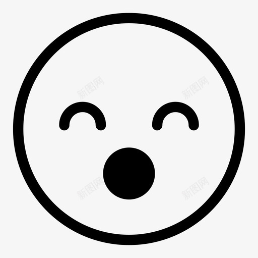 会说话的脸表情说话svg_新图网 https://ixintu.com 说话 表情 会说 脸会