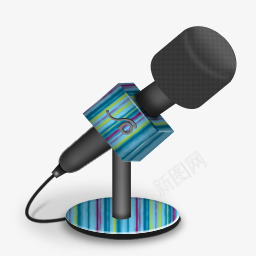 3D麦克风图标图标png免抠素材_新图网 https://ixintu.com 图标 麦克风
