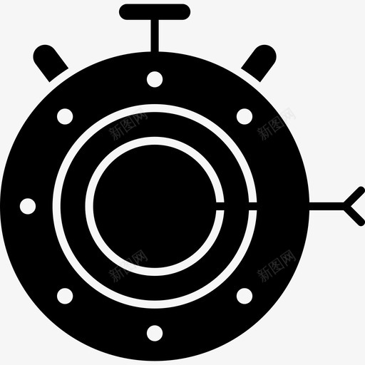 计时器搜索引擎优化秒表svg_新图网 https://ixintu.com 搜索引擎 优化 计时器 秒表 目标 字形