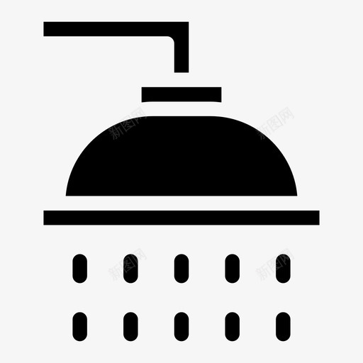 采购产品淋浴浴室家具和家庭svg_新图网 https://ixintu.com 淋浴 卫生 采购 产品 浴室 家具 家庭 医疗 填充