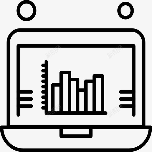 笔记本电脑分析图表svg_新图网 https://ixintu.com 笔记本 电脑 分析 分析图 图表 统计 业务