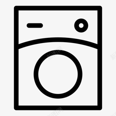 洗衣机浴室衣服图标