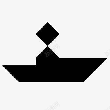 船七巧板海事船图标