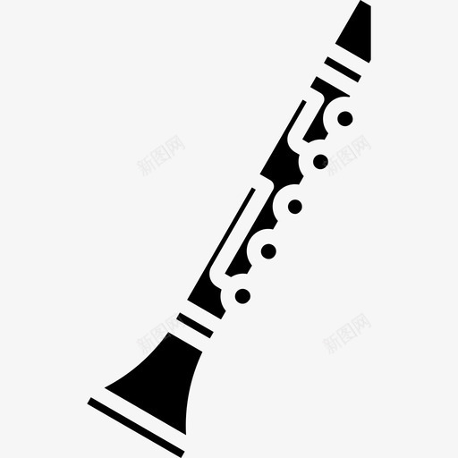 单簧管古典音乐音乐svg_新图网 https://ixintu.com 单簧管 古典音乐 音乐 乐器