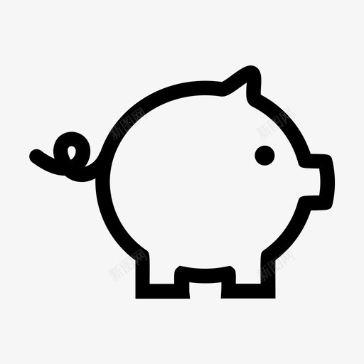 piggybank401k收入svg_新图网 https://ixintu.com 收入 金钱 利润 储蓄 储蓄员 员工 福利