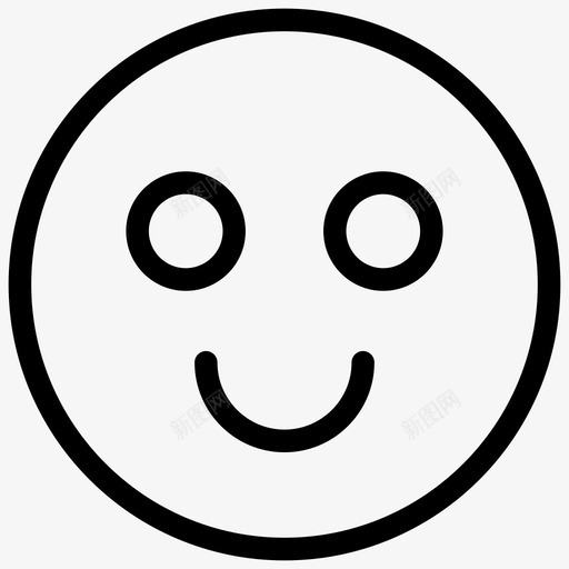 开心脸笑svg_新图网 https://ixintu.com 开心 笑笑 笑脸