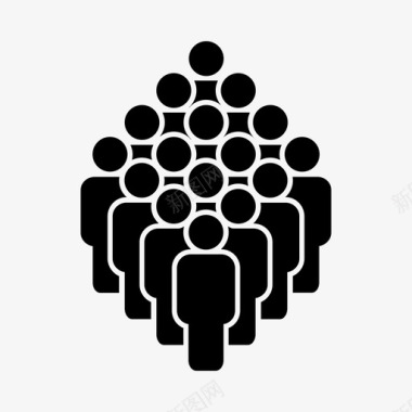 人群商人民族图标