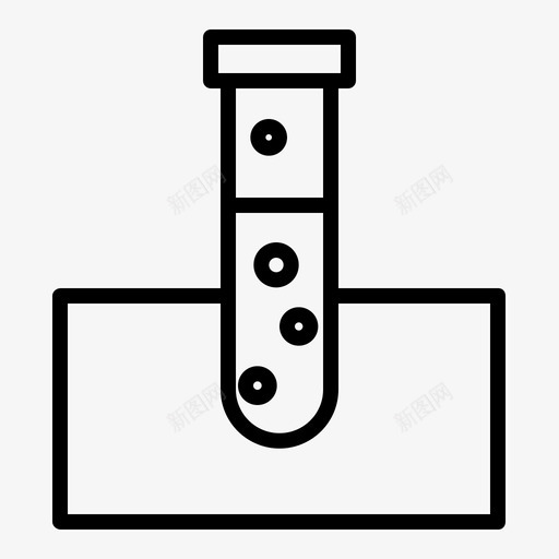 试管烧杯实验室svg_新图网 https://ixintu.com 试管 烧杯 实验室