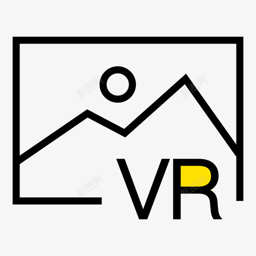 VR全景体验01svg_新图网 https://ixintu.com 全景 体验