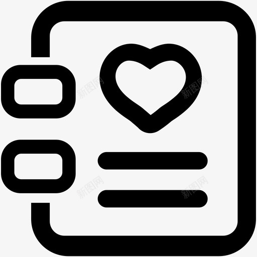 护理日志线svg_新图网 https://ixintu.com 护理 日志 线性