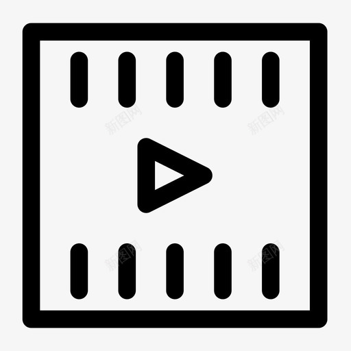 播放图像图片svg_新图网 https://ixintu.com 播放 图像 图片