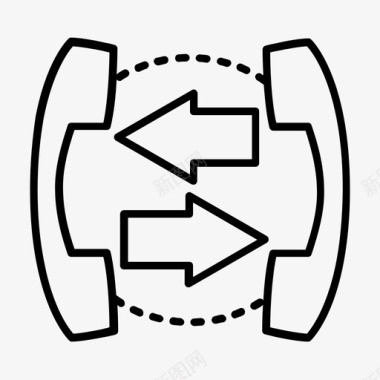 通话通讯对话图标