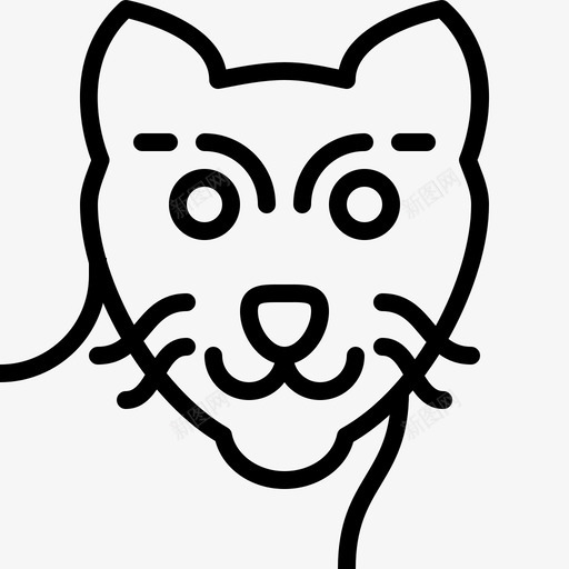 虎动物孟加拉svg_新图网 https://ixintu.com 动物 孟加拉