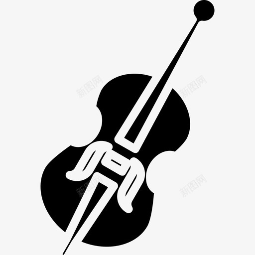 大提琴古典音乐svg_新图网 https://ixintu.com 大提琴 古典音乐 乐器 管弦乐队 弦乐