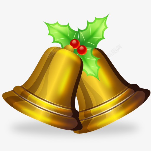 金色的圣诞钟图标iconcompng免抠素材_新图网 https://ixintu.com 金色 圣诞 钟图标 图标