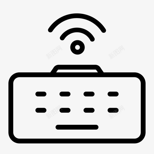 键盘电脑互联网svg_新图网 https://ixintu.com 键盘 电脑 互联网 科技 有线 联网