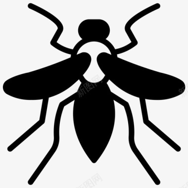苍蝇昆虫蚊子图标