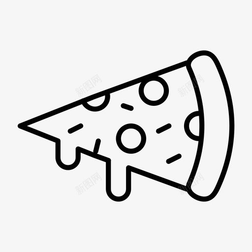 披萨片奶酪饮食svg_新图网 https://ixintu.com 披萨片 奶酪 饮食 食物 聚会