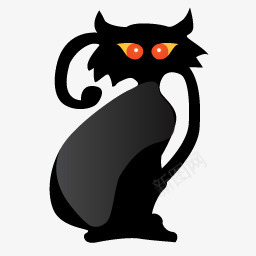 万圣节巫师和猫图标图标png免抠素材_新图网 https://ixintu.com 图标 万圣节 巫师