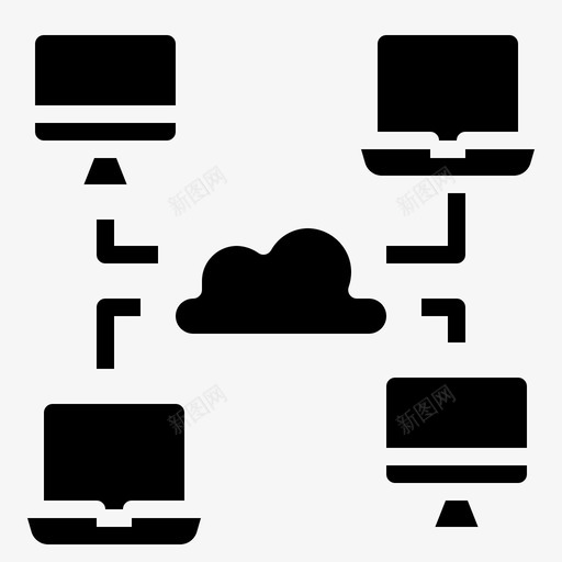 技术云计算svg_新图网 https://ixintu.com 云计算 技术 网络系统