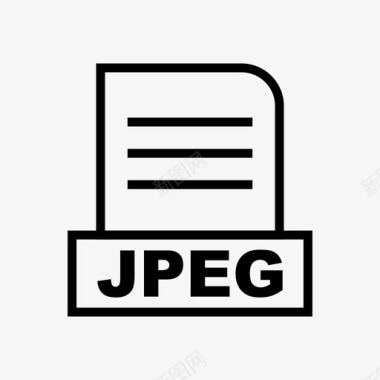 jpeg文档文件图标