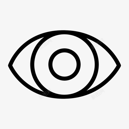 眼睛健康视网膜svg_新图网 https://ixintu.com 眼睛 健康 视网膜 视力 保健 保护