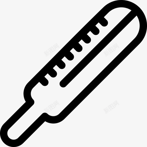 医用热温度计svg_新图网 https://ixintu.com 医用 温度计